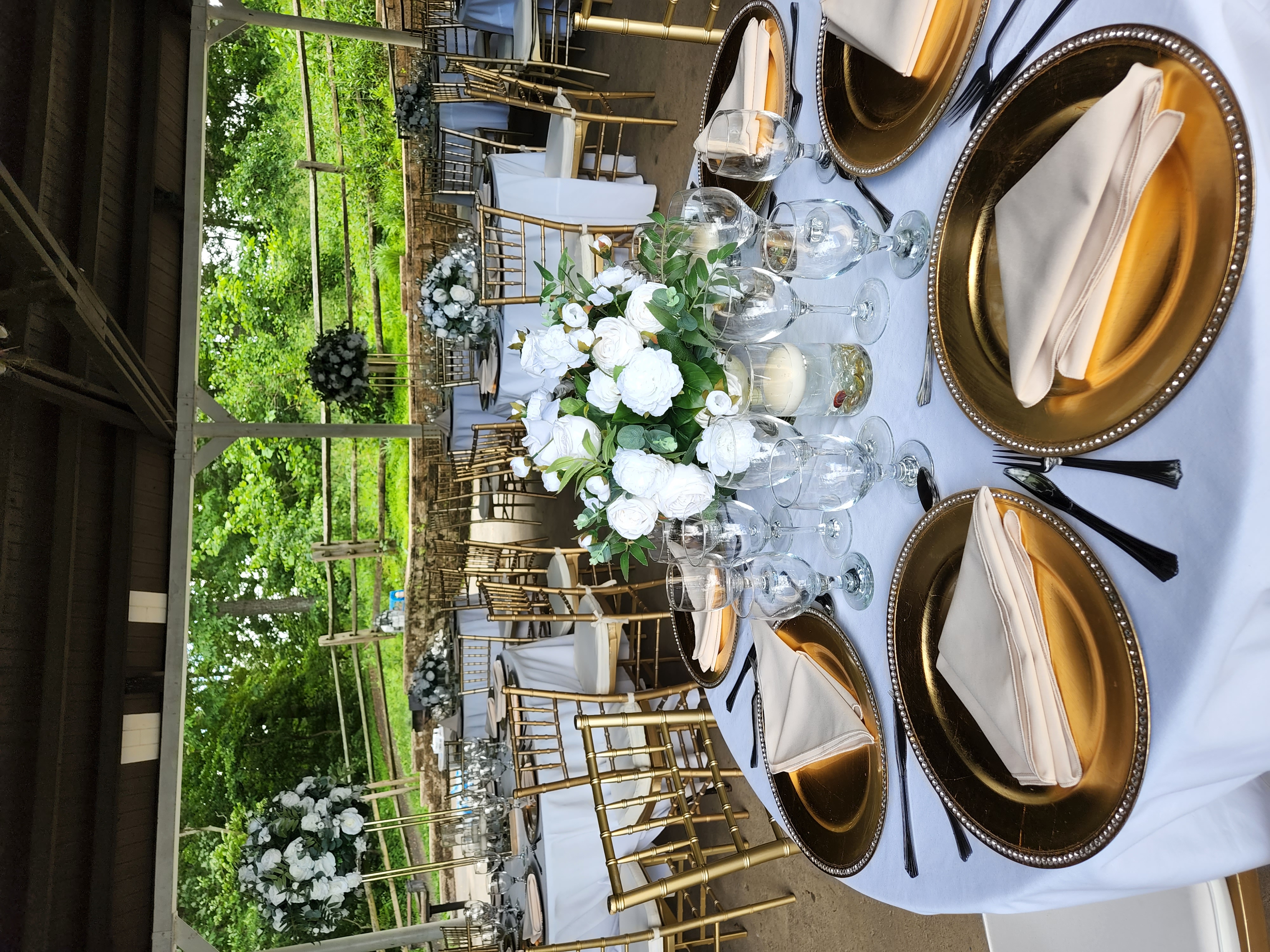 Outdoor Garden Reception